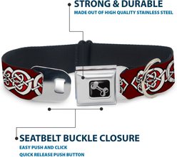 Buckle-Down Celtic Knot Dog Collar, Medium: 11 to 16.5-in neck, 1-in wide slide 2 of 8