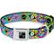 Show in main carousel: Buckle-Down Funky Alien Flowers Dog Collar, Large: 15 to 24-in neck, 1-in wide slide 1 of 8