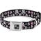 Show in main carousel: Buckle-Down Skulls Stars Dog Collar, Small: 9.5 to 13-in neck, 1-in wide slide 1 of 8