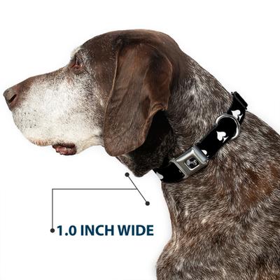 Show full view: Buckle-Down Spade Dog Collar, Large: 20 to 31-in neck, 1.5-in wide slide 7 of 9
