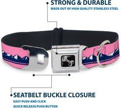 Buckle-Down Colorado Flag Icon Mountain Skyline Dog Collar, Small: 13 to 17-in neck, 1.5-in wide slide 2 of 8