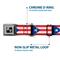 Show in main carousel: Buckle-Down Puerto Rico Flag Dog Collar, Small: 9.5 to 13-in neck, 1-in wide slide 6 of 9