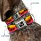 Show in main carousel: Buckle-Down Palm Trees Sunset Fade Dog Collar, Large: 20 to 31-in neck, 1.5-in wide slide 2 of 8