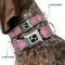 Show in main carousel: Buckle-Down Plaid Dog Collar, Pink, Medium: 11 to 16.5-in neck, 1-in wide slide 2 of 8