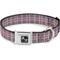 Show in main carousel: Buckle-Down Plaid Dog Collar, Pink, Medium: 11 to 16.5-in neck, 1-in wide slide 1 of 8