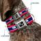Show in main carousel: Buckle-Down Wyoming Flags Dog Collar, Small: 13 to 17-in neck, 1.5-in wide slide 2 of 8