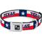 Show in main carousel: Buckle-Down Texas Flag Dog Collar, Large: 15 to 24-in neck, 1-in wide slide 1 of 9
