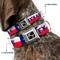 Show in main carousel: Buckle-Down Texas Flag Dog Collar, Large: 15 to 24-in neck, 1-in wide slide 3 of 9