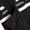 Show in main carousel: CuteBone Cardigan Striped Knitted Dog Sweater, Black, X-Large slide 5 of 11