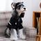 Show in main carousel: CuteBone Cardigan Striped Knitted Dog Sweater, Black, X-Large slide 3 of 11