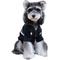 Show in main carousel: CuteBone Cardigan Striped Knitted Dog Sweater, Black, X-Large slide 1 of 11