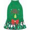 Show in main carousel: CuteBone Holiday Dog Christmas Sweater Dress, Green, X-Large slide 1 of 11