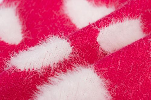 Show full view: CuteBone Hearts Dog Sweater Dress, Red, X-Small slide 8 of 10