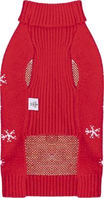 Show full view: CuteBone Reindeer Print Dog Christmas Sweater, Red, Small slide 7 of 11