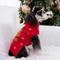 Show in main carousel: CuteBone Reindeer Print Dog Christmas Sweater, Red, Small slide 4 of 11