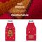Show in main carousel: CuteBone Reindeer Print Dog Christmas Sweater, Red, Small slide 3 of 11