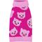 Show in main carousel: CuteBone Pig Print Dog Sweater, Pink, X-Large slide 1 of 9
