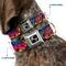 Show in main carousel: Buckle-Down Love Dog Collar, Large: 15 to 24-in neck, 1-in wide slide 2 of 8