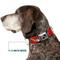 Show in main carousel: Buckle-Down Lucky Red Dog Collar, Medium: 11 to 16.5-in neck, 1-in wide slide 7 of 8