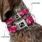 Show in main carousel: Buckle-Down Hibiscus Collage Dog Collar, Large: 15 to 24-in neck, 1-in wide slide 2 of 8