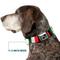 Show in main carousel: Buckle-Down Italy Flags Dog Collar, Medium: 16 to 23-in neck, 1.5-in wide slide 7 of 8