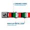 Show in main carousel: Buckle-Down Italy Flags Dog Collar, Medium: 16 to 23-in neck, 1.5-in wide slide 5 of 8