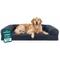 Show in main carousel: FurHaven Quilted Orthopedic Sofa Cat & Dog Bed with Removable Cover, Iron Gray, Jumbo slide 1 of 10