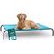 Show in main carousel: FurHaven Elevated Dog & Cat Bed, Capri Blue, X-Large slide 1 of 9