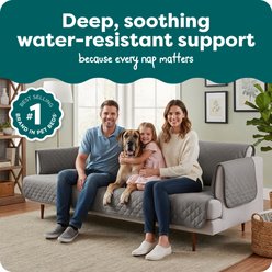 FurHaven Water-Resistant Reversible Furniture Protector, Gray/Mist, X-Large Sofa slide 2 of 8