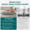 Show in main carousel: FurHaven Calming Cuddler Long Fur Donut Bolster Dog Bed, Gray, Jumbo slide 7 of 11