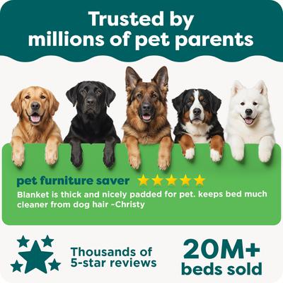 Show full view: FurHaven Water-Resistant Reversible Furniture Protector, Gray/Mist, Sofa slide 8 of 11