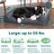Show in main carousel: FurHaven Quilted Orthopedic Sofa Cat & Dog Bed with Removable Cover, Iron Gray, Large slide 3 of 10