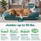 Show in main carousel: FurHaven Velvet Waves Perfect Comfort Orthopedic Sofa Cat & Dog Bed with Removable Cover, Celadon Green, Jumbo slide 3 of 9