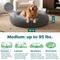 Show in main carousel: FurHaven Plush Ball Pillow Dog Bed with Removable Cover, Gray Mist, X-Large slide 3 of 12