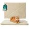 Show in main carousel: FurHaven ThermaNAP Faux Fur Self-Warming Dog & Cat Mat, Cream, Small slide 1 of 9