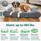 Show in main carousel: FurHaven Ultra Plush Luxe Lounger Orthopedic Cat & Dog Bed with Removable Cover, Gray, Giant slide 3 of 10