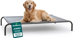 FurHaven Elevated Dog & Cat Bed, Graphite Gray, X-Large