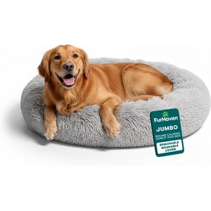 K&H Pet Products Thermo-Pet Lounge Sleeper Heated Bolster Dog & Cat Bed, Gray