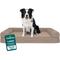 Show in main carousel: FurHaven Plush & Suede Orthopedic Sofa Cat & Dog Bed, Almondine, Large slide 1 of 10