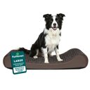 FurHaven Ultra Plush Luxe Lounger Orthopedic Cat & Dog Bed with Removable Cover, Chocolate, Large