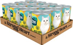 A Strong Heart Mixed Grill Dinner Pate Wet Cat Food, 13.2-oz can, case of 12