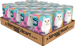 A Strong Heart Special Supper Dinner Pate Wet Cat Food, 13.2-oz can, case of 12