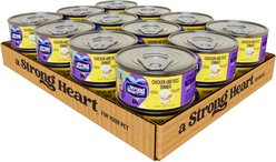 A Strong Heart Chicken & Rice Dinner Wet Dog Food, 5.5-oz can, case of 24