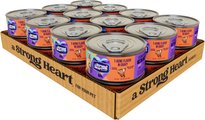 A Strong Heart T-Bone Flavor in Gravy Wet Dog Food, 5.5-oz can, case of 24