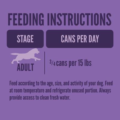 Show full view: A Strong Heart Savory Dinner with Chicken Wet Dog Food, 22-oz can, case of 12 slide 6 of 10