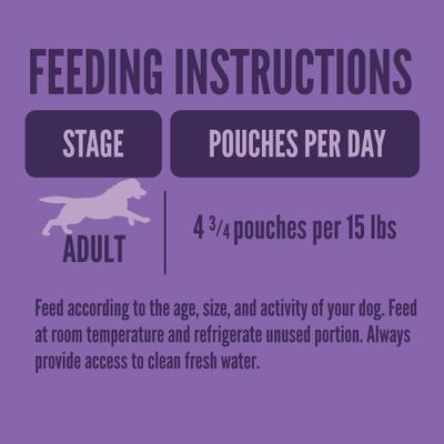 Show full view: A Strong Heart Chicken Casserole Dinner in Gravy Wet Dog Food, 3.5-oz pouch, case of 24 slide 6 of 10
