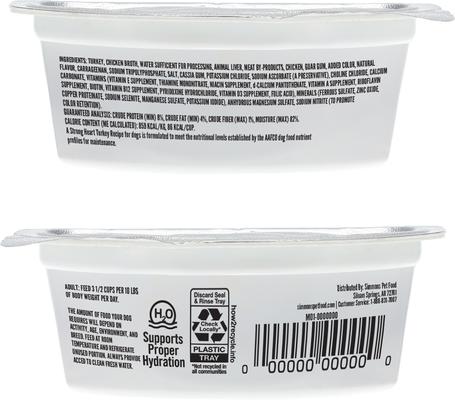 Show full view: A Strong Heart Turkey Recipe Wet Dog Food, 3.5-oz cup, case of 12 slide 4 of 11