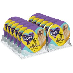 A Strong Heart Grilled Chicken Flavor Wet Dog Food, 3.5-oz cup, case of 12