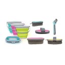 Tail Tamer by Professional's Choice Horse Grooming Kit with Bucket, Assorted