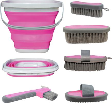 Show full view: Tail Tamer by Professional's Choice Horse Grooming Kit with Bucket, Assorted slide 3 of 4